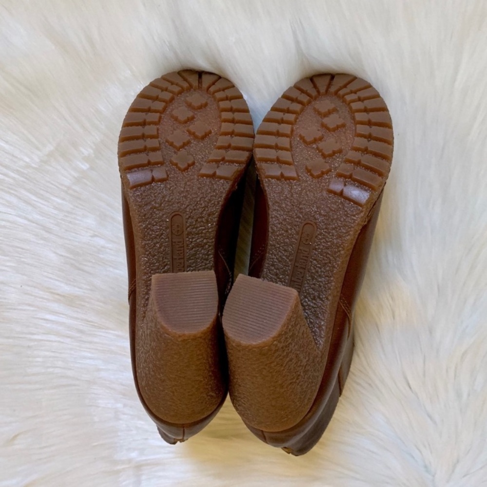 Timberland Brown Tillston Peep Toe Ankle Boot - Picture 8 of 8